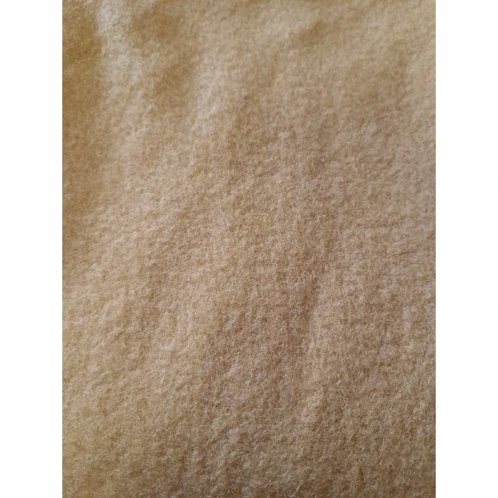 VTG Stevens Forstmann Yellow 100% Wool Blanket  Twin size 74 X 68